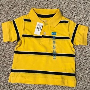 BNWT The Children’s Place boys 6-9 months polo short sleeve shirt